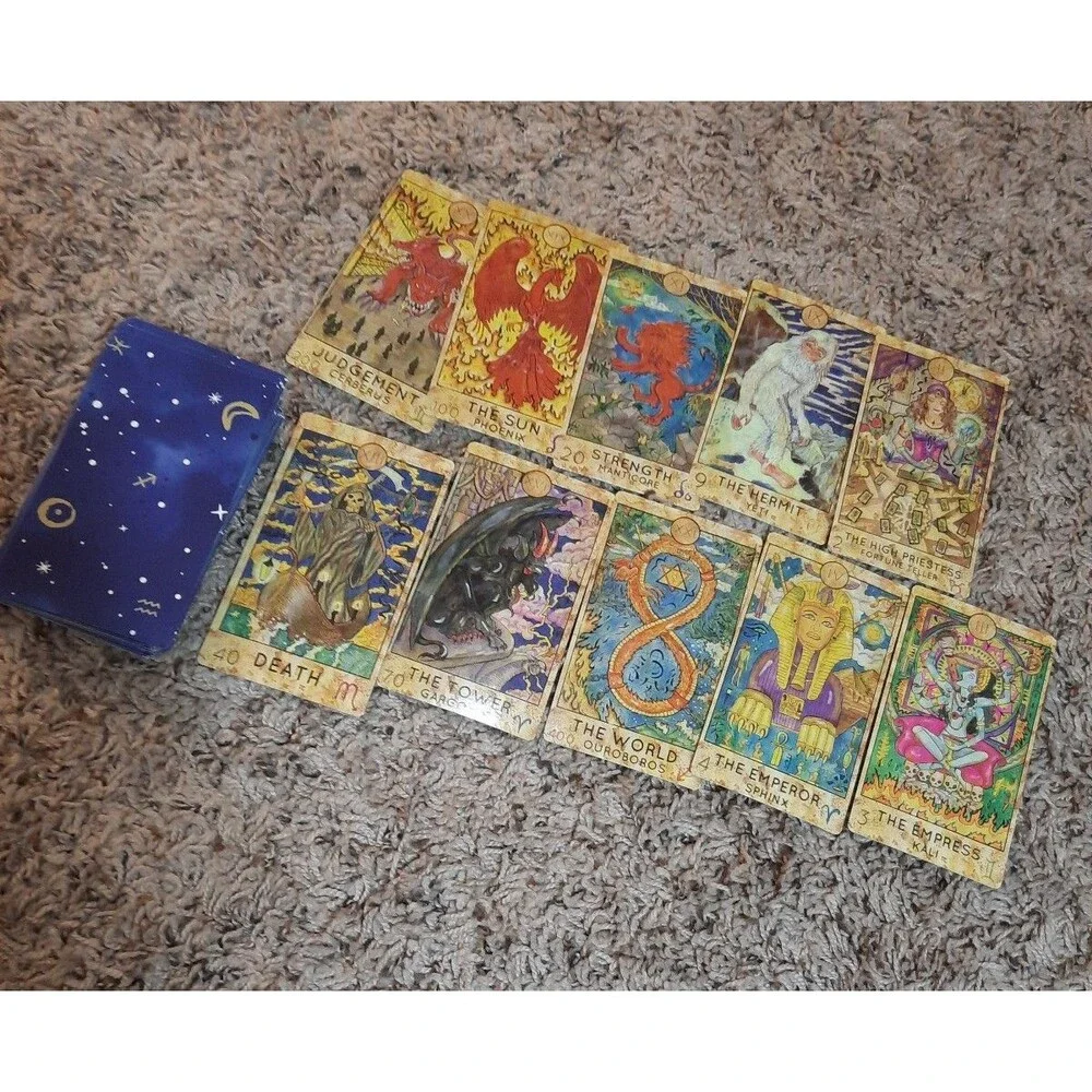 Spirit Halloween Tarot Card Deck
